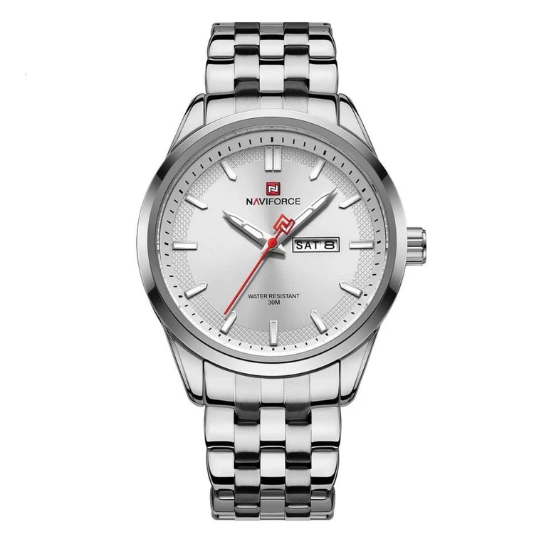 ساعت مچی مردانه بند فلزی ناوی فورس مدل NF۹۲۰۳