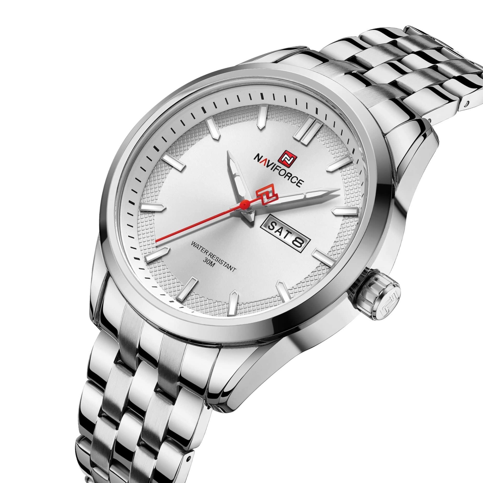 ساعت مچی مردانه بند فلزی ناوی فورس مدل NF۹۲۰۳