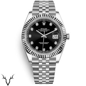 ساعت رولکس صفحه مشکی Rolex Datejust YZ-S2 گرید AAA+