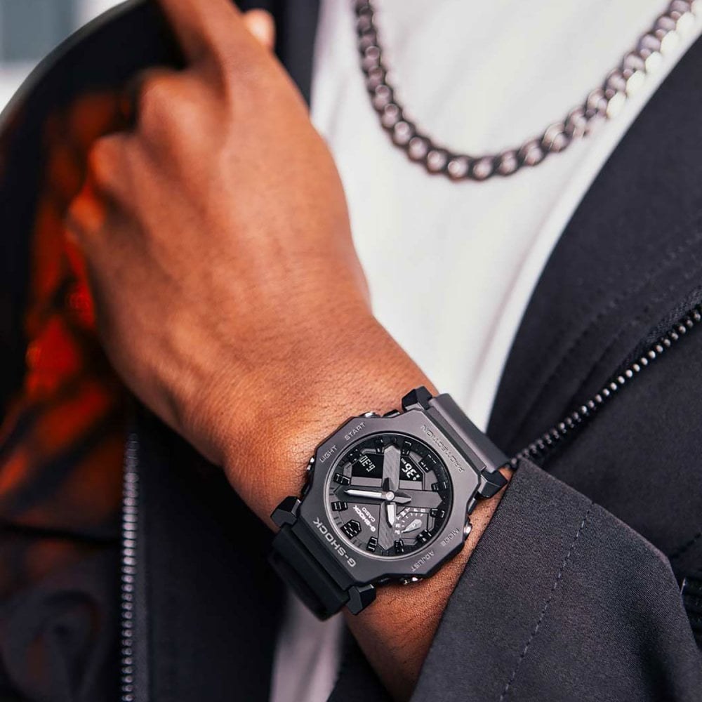 ساعت مچی اسپرت کاسیو جیشاک مدل X بند مشکی