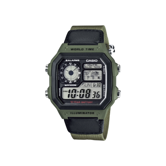 ساعت مچی اورجینال کاسیو CASIO AE-1200WHB-3B