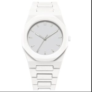 ساعت مردانه فول سفید طرح ای پی عدد فارسی