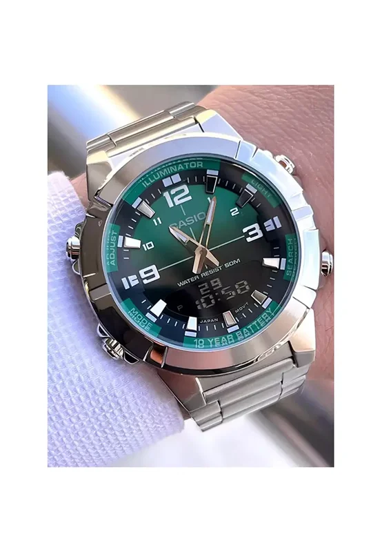 ساعت مچی مردانه کاسیو اورجینال مدلAMW-870DA-3AVdf