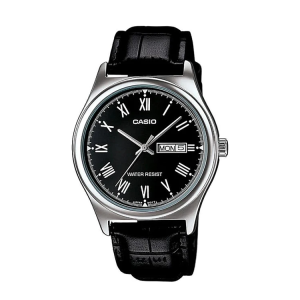 ساعت کاسیو اورجینال مدلMTP_V006L_1B بند چرم