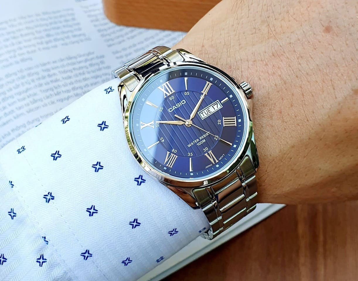 ساعت مچی مردانه کاسیو اورجینال, مدل MTP-1384D-2A اورجینال